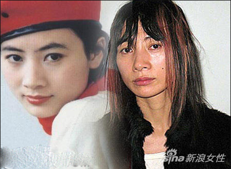 揭秘十大女丑星昔日女神照,堪比整容!