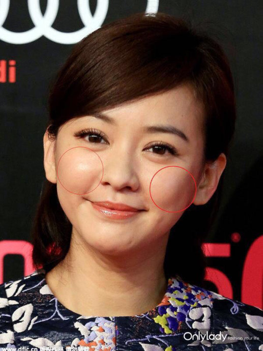 你和女神之间只差一对苹果肌的距离