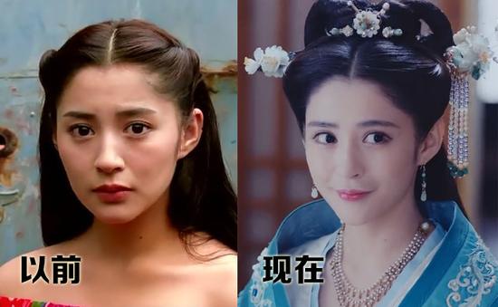 李心艾对比