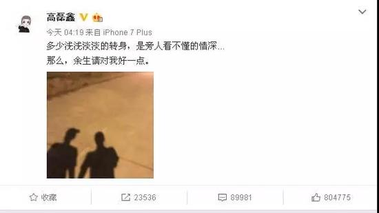高磊鑫微博