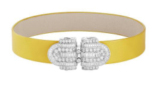 Boucheron宝诗龙Histoire de Style, Like a Queen高级珠宝系列Lemon Slice短颈链佩戴形式