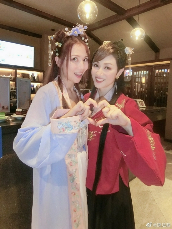 姐妹连体汉服穿搭,姐妹连体汉服穿搭图片