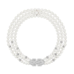 Boucheron宝诗龙Histoire de Style, Like a Queen高级珠宝系列Moon White项链