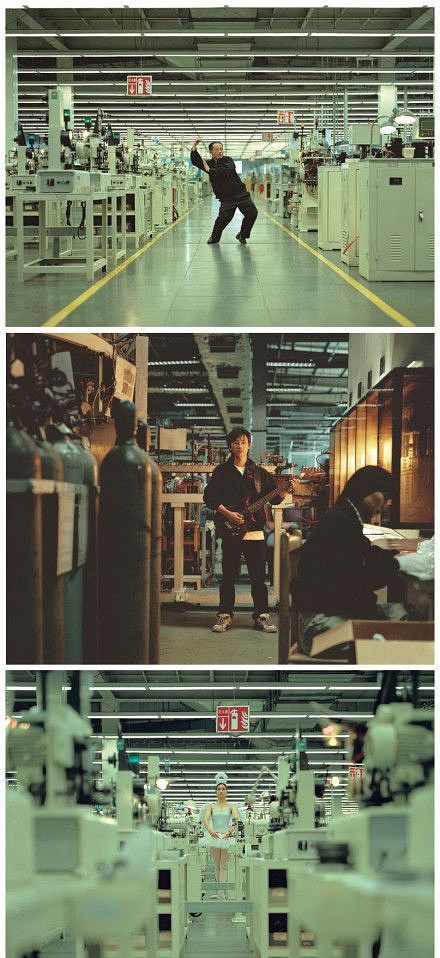 曹斐,《谁的乌托邦》,2006,单频录像,5:4,彩色,有声,20分20秒