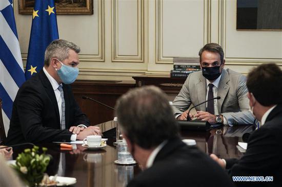 Austrian Minister Visits Greece On Migration Issue World News Sina English