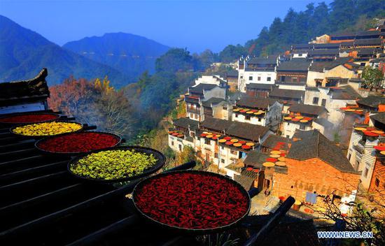 Scenery Of Ancient Village In Wuyuan County East China Life