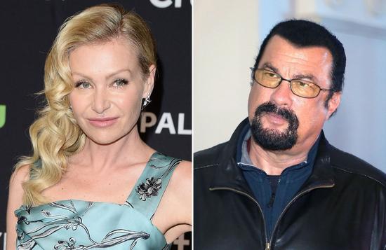 Portia De Rossi Says Steven Seagal Unzipped His Leather Pants