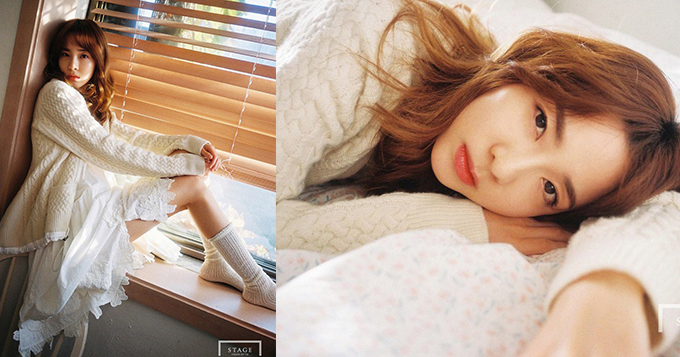 31岁韩星Sandara童颜似少女 清纯无敌