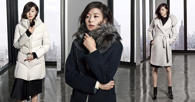 全智贤秋冬写真曝光 霸气女神秀美腿