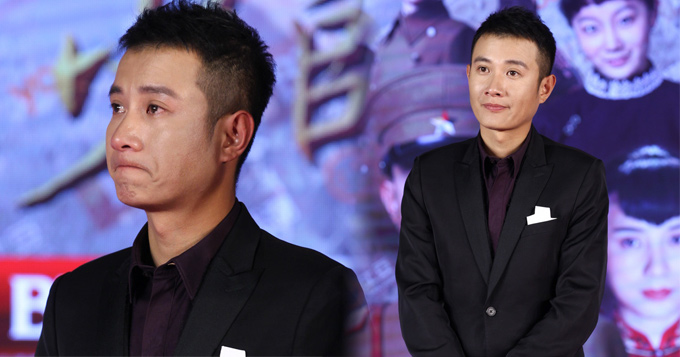 《少帅》文章泪洒现场 自曝差点抑郁症