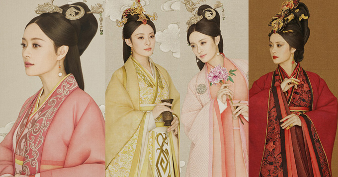 孙俪《芈月》再曝古典写真 太后妆眼神锐利霸气