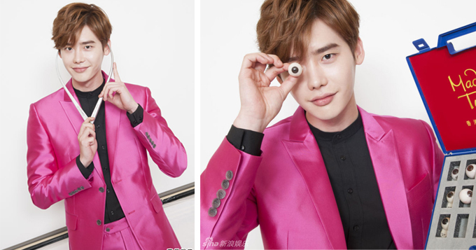 组图：李钟硕蜡像入驻香港 量身取样玩儿眼球