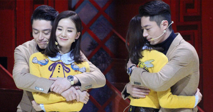 《女医明妃传》刘诗诗霍建华甜蜜拥抱秀“恩爱”