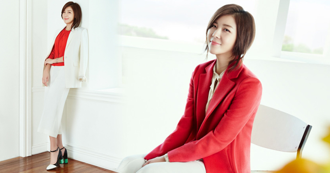 组图：河智苑初春写真气质佳 色彩亮眼春意浓