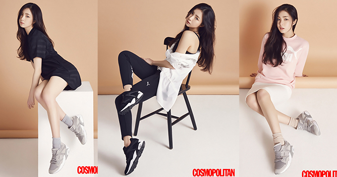 组图:韩星申世京秀性感香肩 眼神魅惑下衣失踪