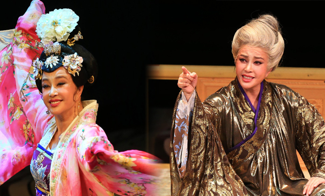 61岁刘晓庆再演武则天 华服登加拿大舞台