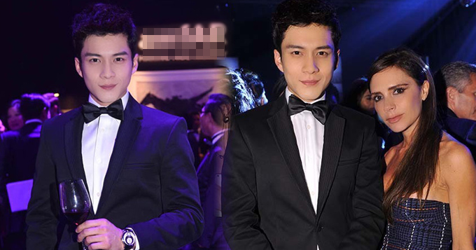 韩东君出席慈善晚宴 英气逼人帅气亮相