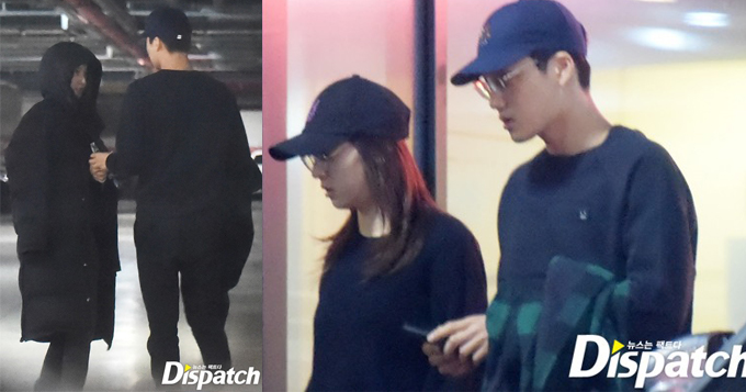 组图:EXO成员KAI与Krystal传恋情 约会照曝光