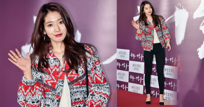 瘦了！朴信惠亮相红唇气色好 大腿变细瘦身有成