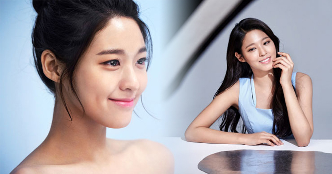 组图：AOA雪炫接替全智贤广告 甜笑拍写真