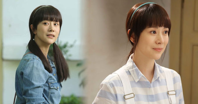 《女强》曝剧照 海清双辫齐刘海造型清纯