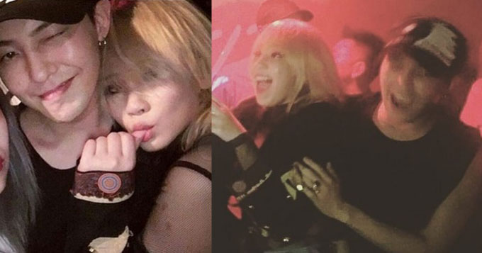 久违合体！权志龙派对压CL脑袋扭臀热舞