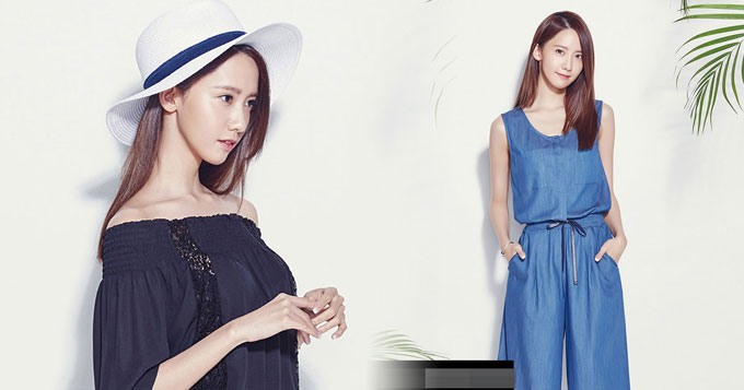 少女时代允儿清新写真 小秀香肩锁骨诱人