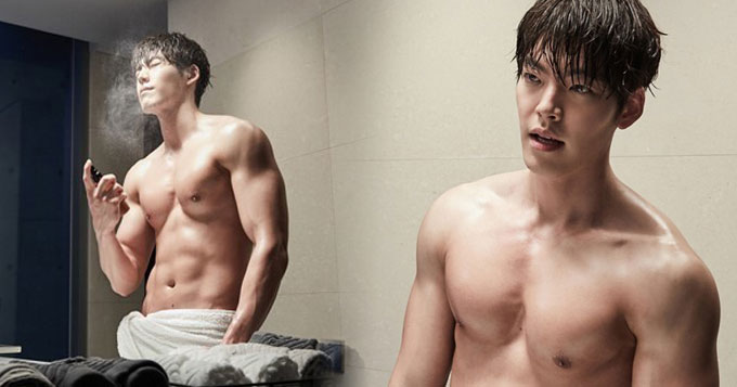 脱了!《任意依恋》金宇彬半裸出浴秀肌肉