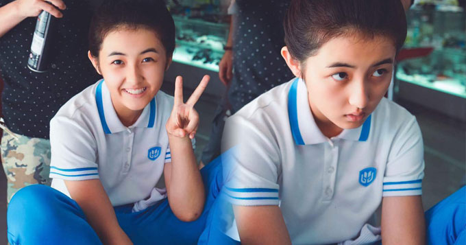 张子枫正成长 清新模样诠释青春小别离