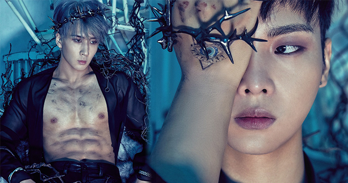 组图：VIXX回归预告照初公开 展现致命暗黑性感