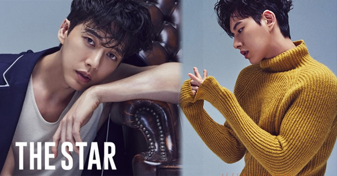 组图：朴海镇最新写真公开 男神演绎秋日浪漫风