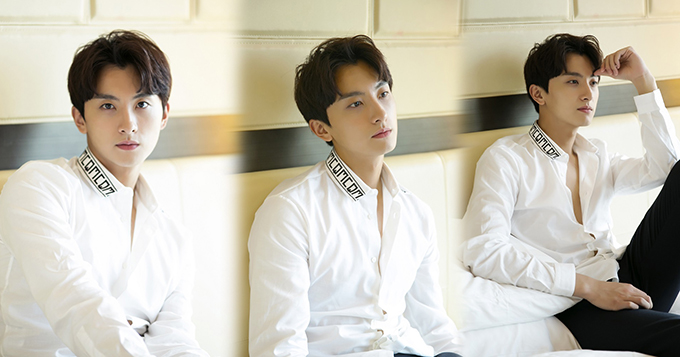 牛骏峰床照撩妹儿 小鲜肉上演白衬衫诱惑