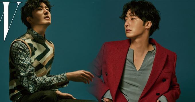 组图：韩星丁一宇拍秋季时尚大片 演绎冷面暖男