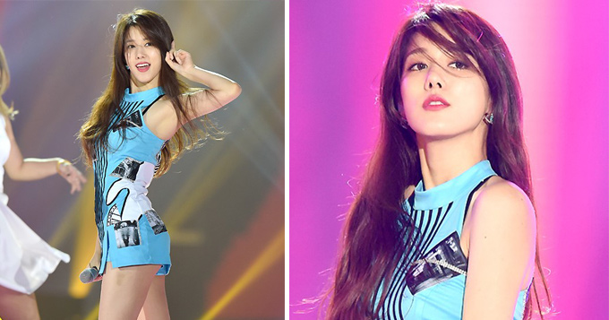 组图：性感韩团SPICA热舞 美女穿短裙撩发诱惑