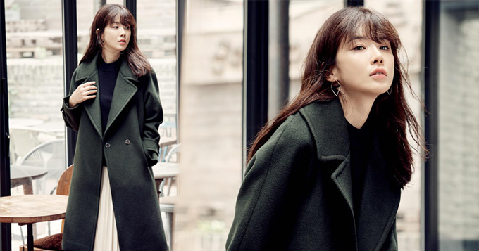 辣妈李宝英拍秋季写真 37岁肌肤白皙细嫩