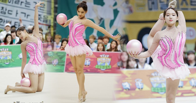 震惊泡菜！偶像运动会程潇夺冠 体操表演0失误