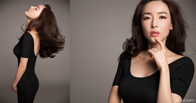 叶一云美背杀 紧身裙秀诱惑身材