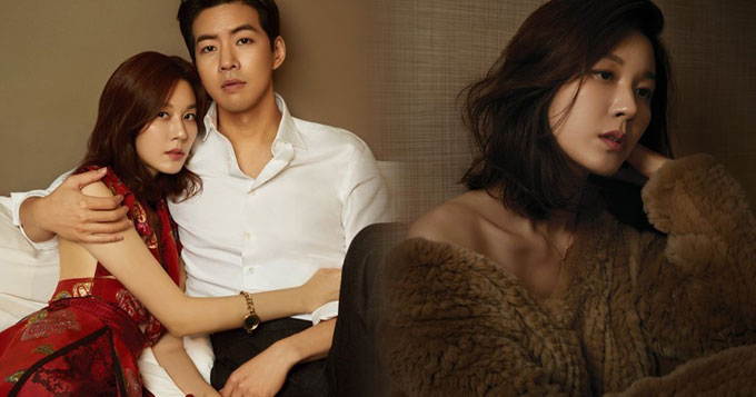 金荷娜李尚允拍情侣写真 贴身依偎超般配