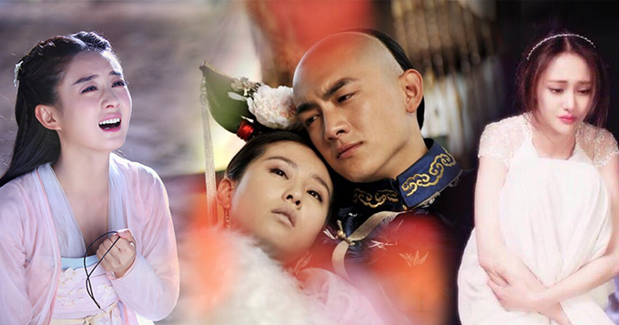 [动图秀]惹人怜！女星哭戏盘点 郑爽赵丽颖花式落泪