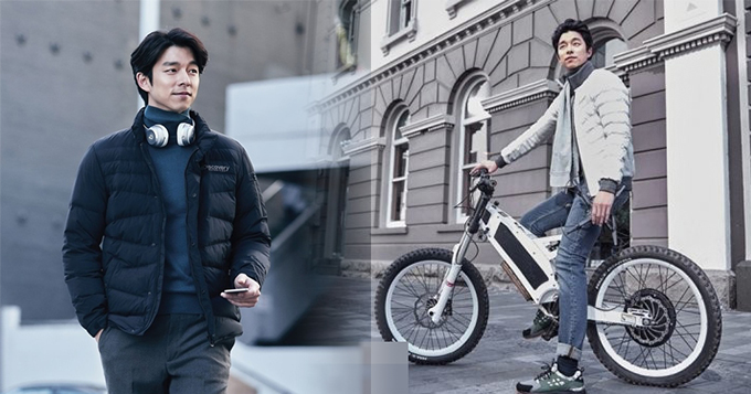 组图：《釜山行》孔侑冬日写真 变身大长腿暖男