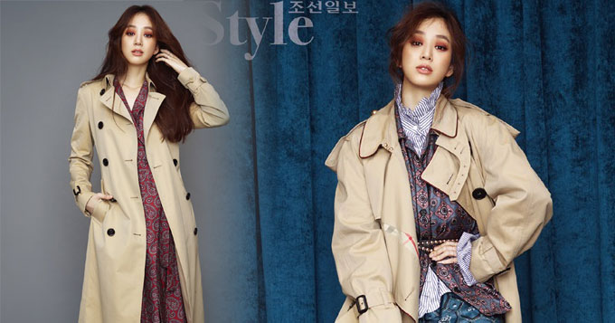 韩星郑丽媛拍写真 重回颜巅峰美貌依旧