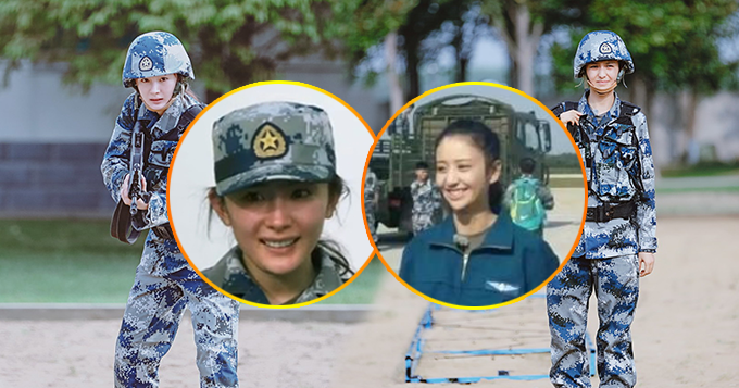 《真正男子汉》今晚湖南卫视首播,来到军训场地,杨幂,佟丽娅,沈梦辰