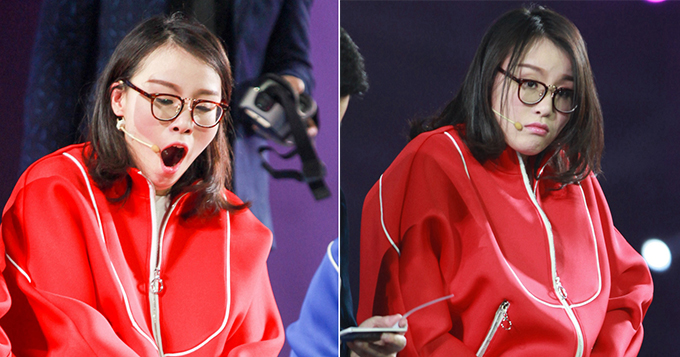 表情包get！傅园慧当众塞裤子忘情打呵欠