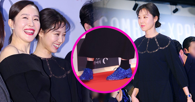 组图:《消失的女人》孔孝真穿闪亮蓝鞋子抢眼