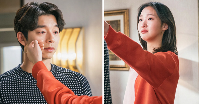 《鬼怪》金高银为孔刘擦眼泪 双双红眼圈