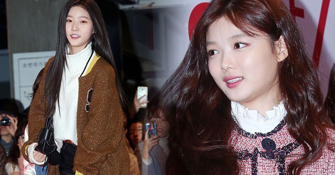 金裕贞金赛纶同台亮相 童星长大亭亭玉立