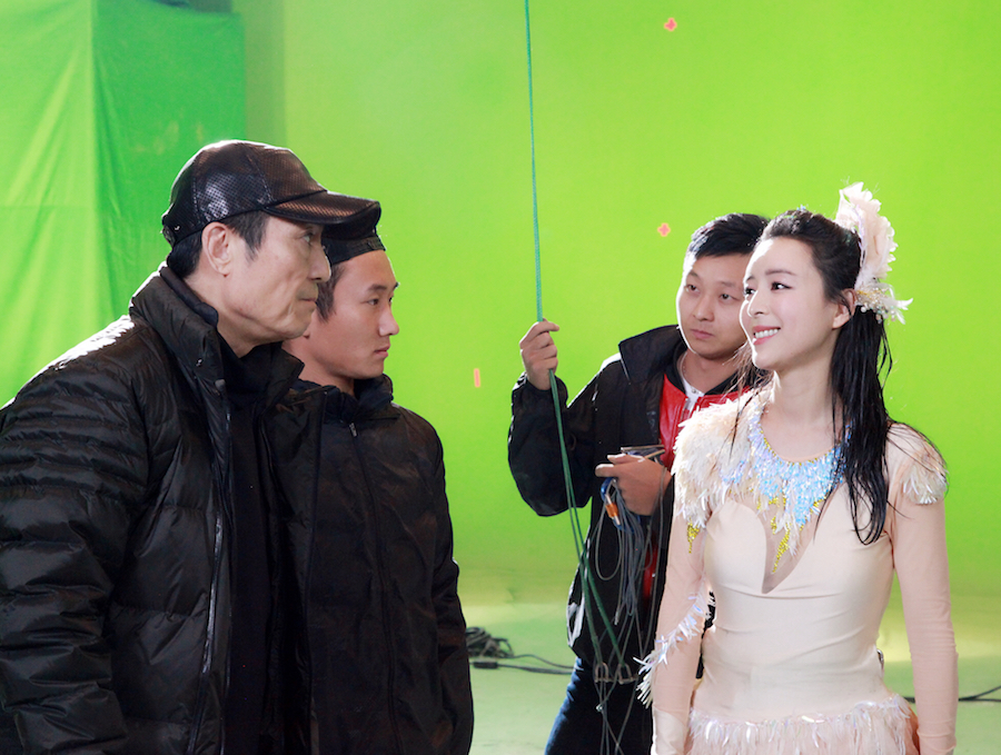 张艺谋导演执导宣传片拍摄