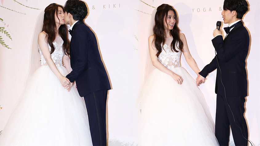 林宥嘉丁文琪现身甜蜜相吻