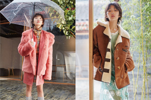 周冬雨演绎秋日最IN穿搭时装混搭新高度