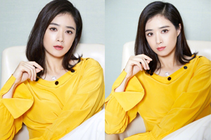 美出新高度!蒋欣着黄色上衣优雅气场强
